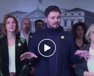 Gabriel Rufián y el vídeo viral del que se ríe hasta su madre: «Le ha hecho mucha gracia»