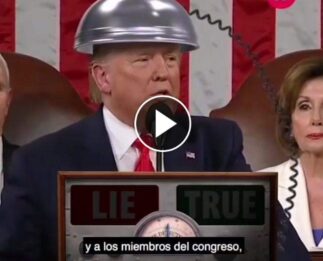 Donald Trump se somete a la máquina de la verdad