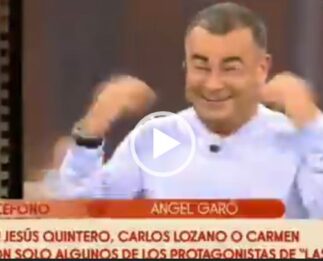 Ángel Garó la lía en directo en ‘Sálvame’ animando a ver Antena 3