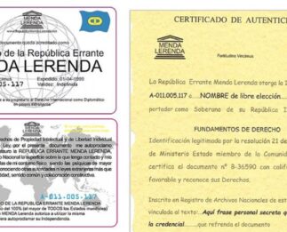 Un porriñés detenido asegur con documentación  ser diplomático de la “República Errante de Menda Lerenda”