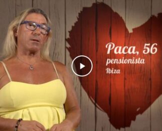 Paca, Heterosexual en First dates’ en busca de «una mujer rubia o morena con dos grande razones.