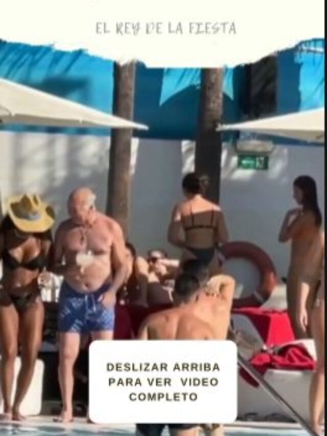 Abuelo se va fiesta a Puerto Banús
