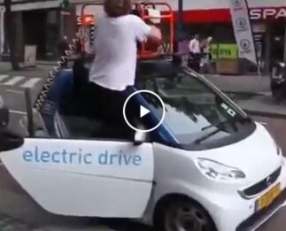 Coche eléctrico al que más le dura la batería.