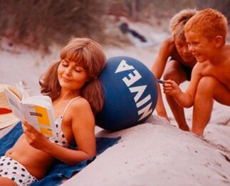 Equipamiento para la playa en los 80