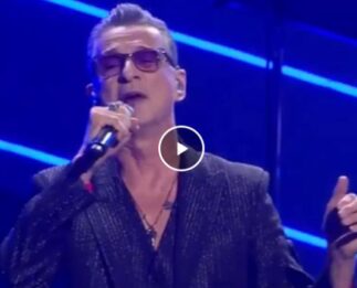 Depeche Mode actuación en Festival San Remo 2023